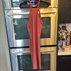Charlotte Russe Rust Maxi Dress